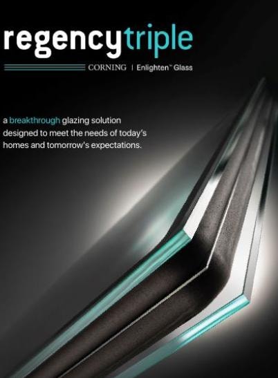 Regency Triple featuring Corning® Enlighten™ Glass