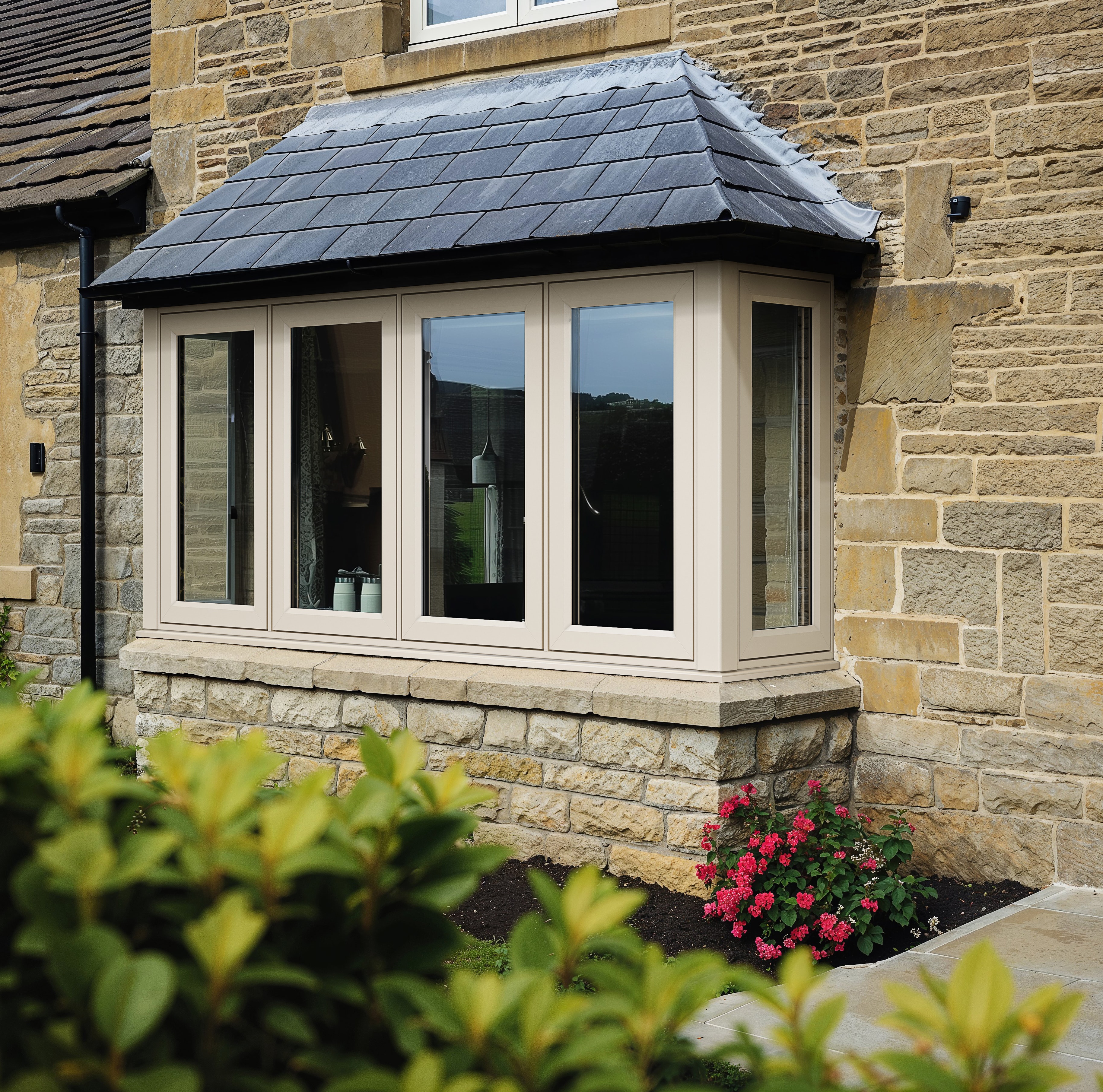 VEKA Omnia Double Rebated Flush Window
